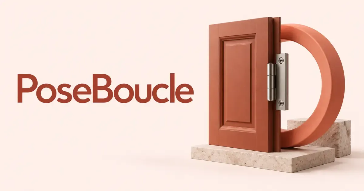 PoseBoucle, illustration de marque